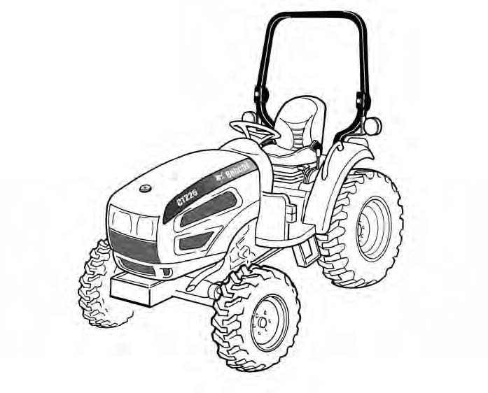 Bobcat CT225, CT230, CT235 Compact Tractor Service Repair Manual Download