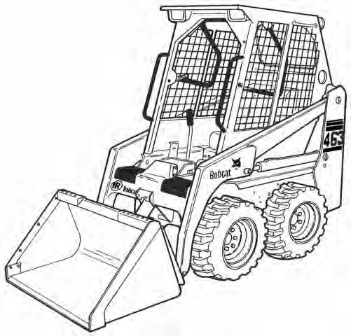 Bobcat 463 Skid-Steer Loader Service Repair Manual Download 2