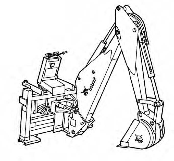 Bobcat Backhoe Service Repair Manual Download(S/N 775002277 & Below)