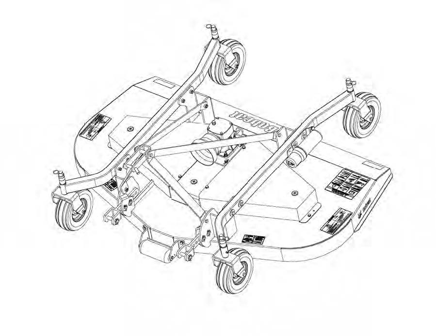 Bobcat Three-Point Finish Mower Service Repair Manual Download(S/N