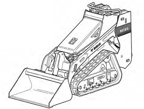 Bobcat MT85 Mini Track Loader Service Repair Manual Download 2001-2017